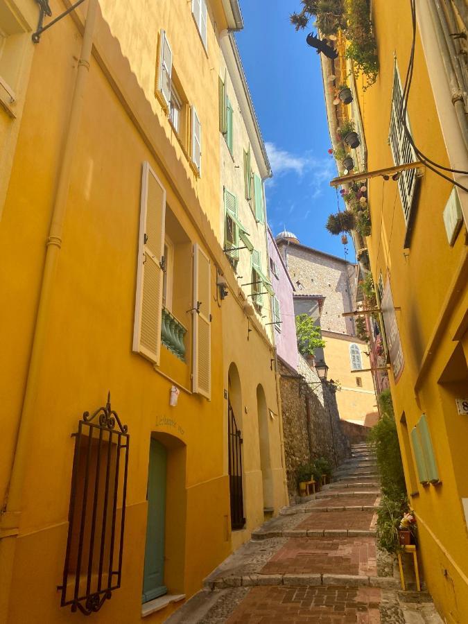 Appartamento Montée fleurie Mentone Esterno foto